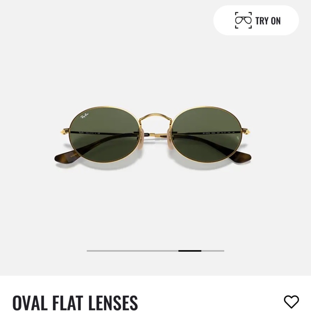 Ray ban oval sunglasses